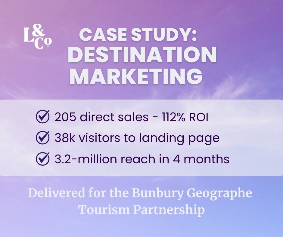 BUNGEO Case Study Case Study: Destination Marketing for the Bunbury Geographe Tourism Partnership
