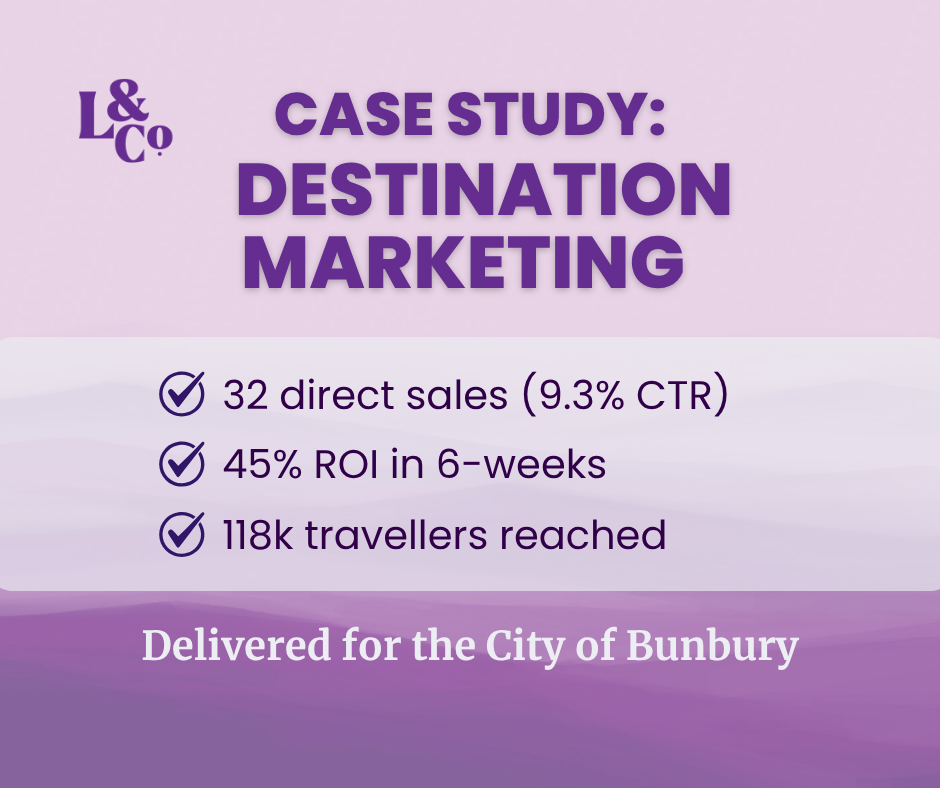 City of Bunbury Case Study Case Study: Destination Marketing for the City of Bunbury